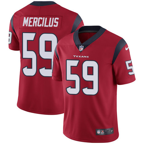  Texans 59 Whitney Mercilus Red Vapor Untouchable Player Limited Jersey