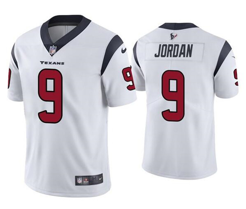 Nike Texans 9 Brevin Jordan White Vapor Untouchable Limited Jersey