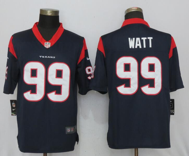  Texans 99 J.J. Watt Navy Vapor Untouchable Limited Player Jersey