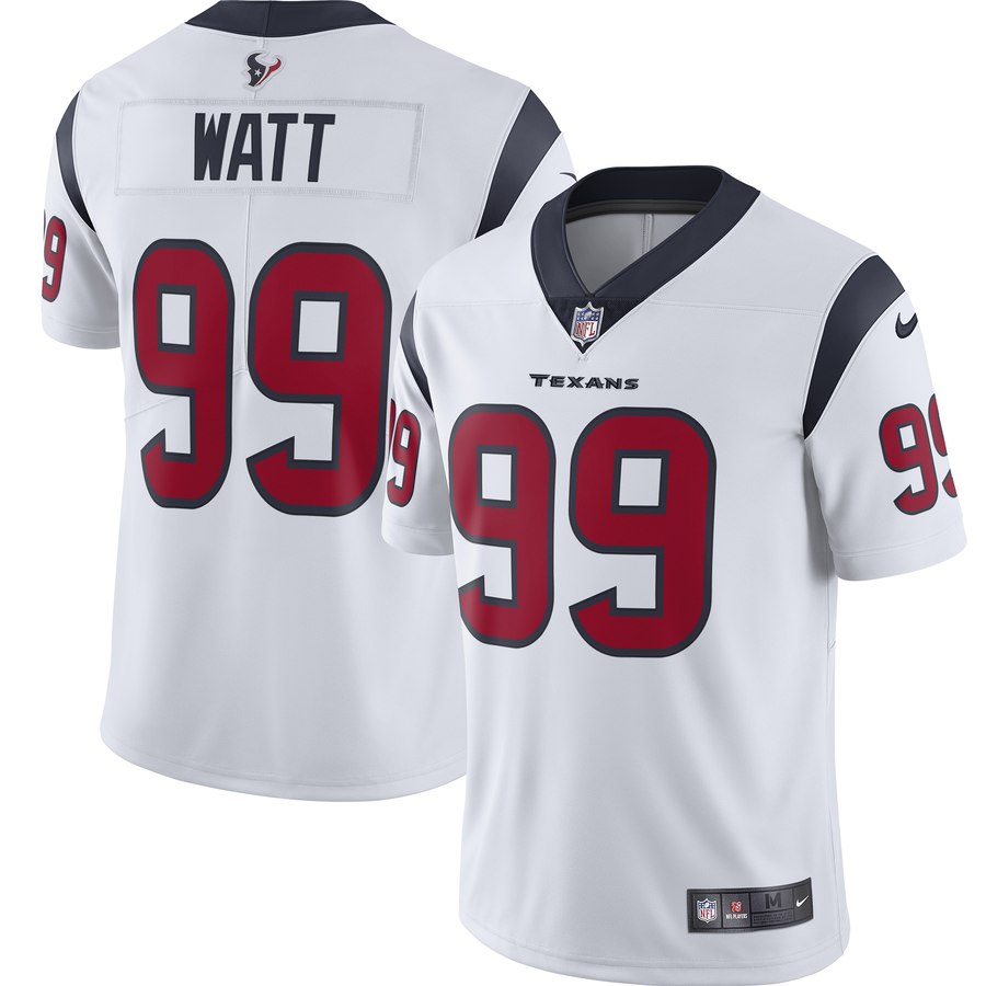 Nike Texans 99 J.J. Watt White Youth New 2019 Vapor Untouchable Limited Jersey