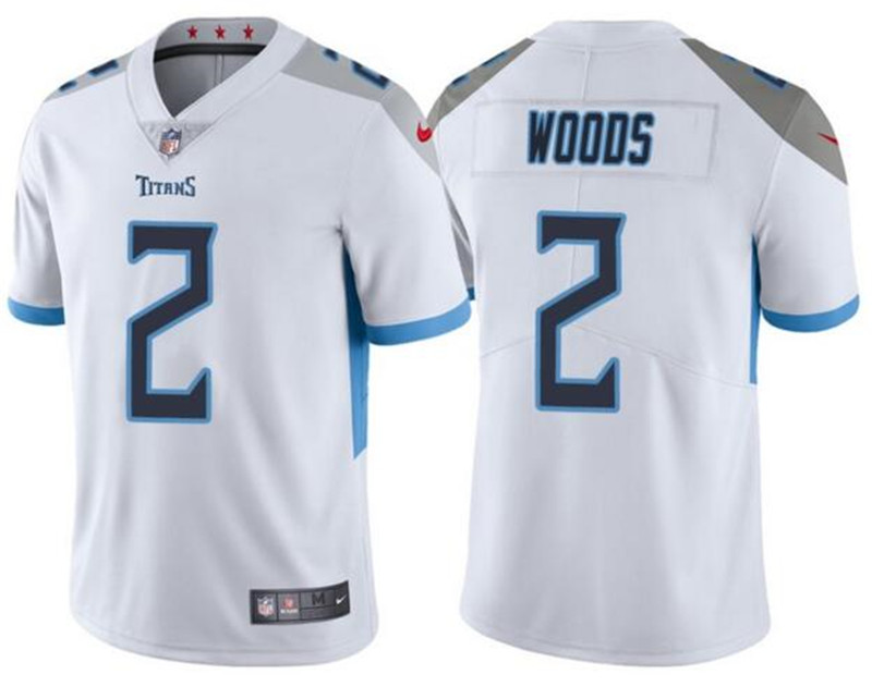 Nike Titans 2 Robert Woods White Vapor Limited Jersey