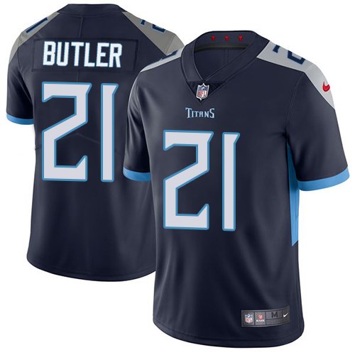  Titans 21 Malcolm Butler Navy New 2018 Vapor Untouchable Limited Jersey