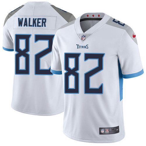  Titans 82 Delanie Walker White Youth New 2018 Vapor Untouchable Limited Jersey