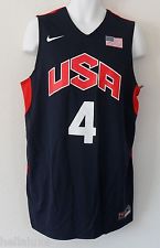  USA 2012 Olympic Dream Team Ten 4 Tyson Chandler Blue Basketball Jersey