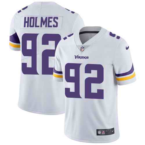  Vikings 92 Jalyn Holmes White Vapor Untouchable Limited Jersey