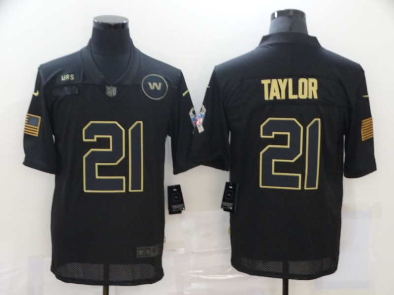 Nike Washington Football Team 21 Sean Taylor Black Vapor Untouchable Limited Jersey