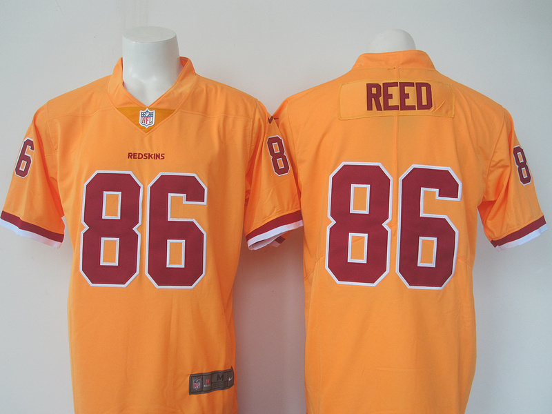  Washington Redskins 86 Jordan Reed Limited Gold Rush NFL Jersey