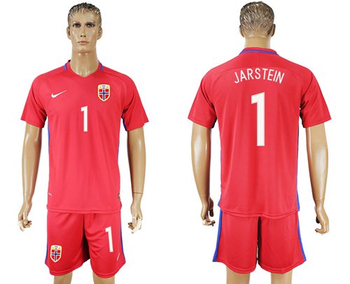 Norway 1 Jarstein Home Soccer Country Jersey