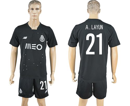 Oporto 21 A Layun Away Soccer Club Jersey