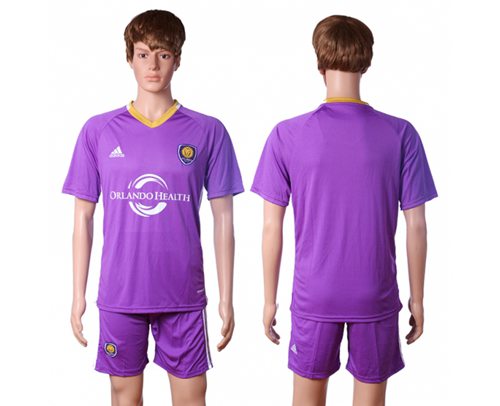 Orlando City SC Blank Purple Soccer Club Jersey