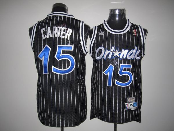 Orlando Magic 15 Vince Carter Stitched Black Throwback NBA Jersey