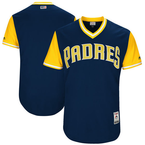 Padres Majestic Navy 2017 Players Weekend Team Jersey