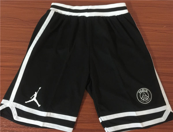 Paris Saint Germain Black Jordan Shorts