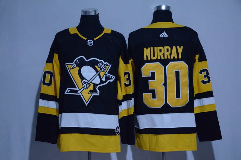 Penguins 30 Matt Murray Black  Jersey