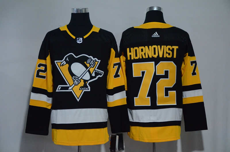 Penguins 72 Patric Hornqvist Black  Jersey
