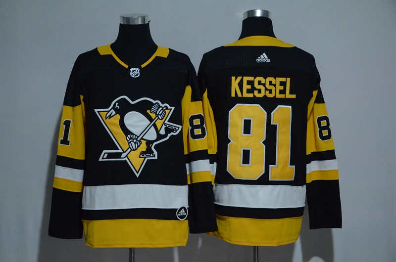 Penguins 81 Phil Kessel Black  Jersey