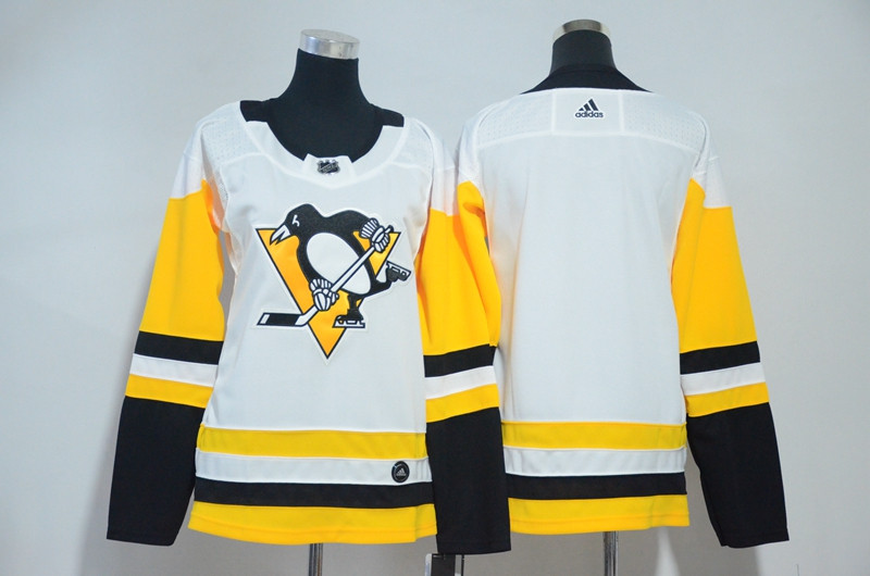 Penguins Blank White Youth  Jersey