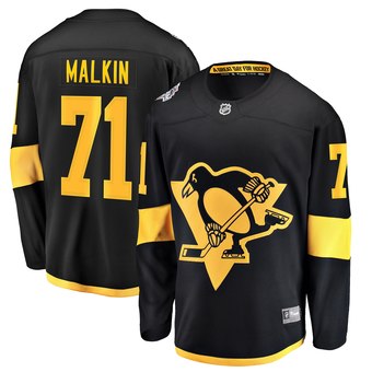 Penguins Evgeni Malkin Black 2019 Stadium Series  Jersey