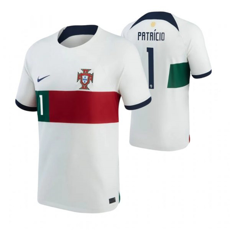 Portugal 1 PATRICIO Away 2022 FIFA World Cup Thailand Soccer Jersey