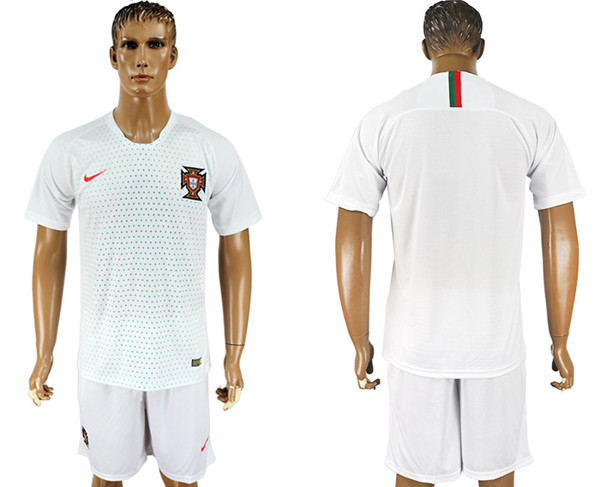 Portugal Away 2018 FIFA World Cup Soccer Jersey