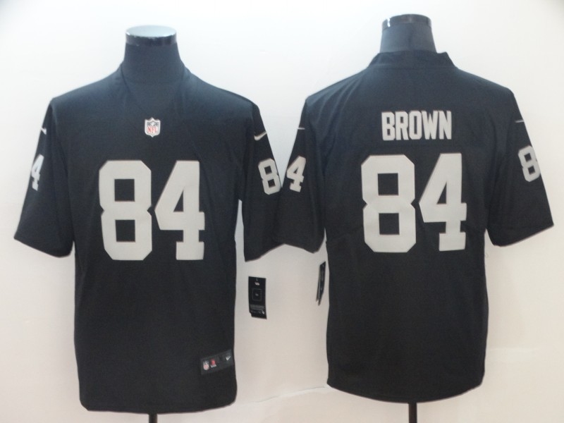 Raiders 84 Antonio Brown Black Vapor Untouchable Limited Jersey