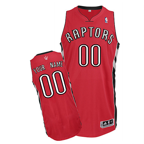 Raptors Personalized Authentic Red NBA Jersey