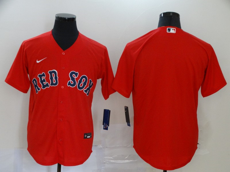 Red Sox Blank Red 2020 Nike Cool Base Jersey