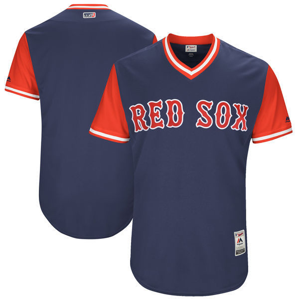 Red Sox Majestic Navy 2017 Players Weekend Team Jersey