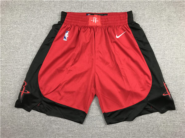 Rockets Red Nike Swingman Shorts