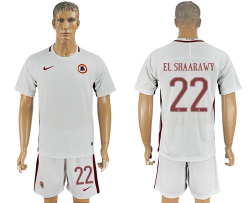 Roma 22 El Shaarawy Away Soccer Club Jersey