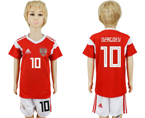 Russia 10 OZAGDEV Youth 2018 FIFA World Cup Soccer Jersey