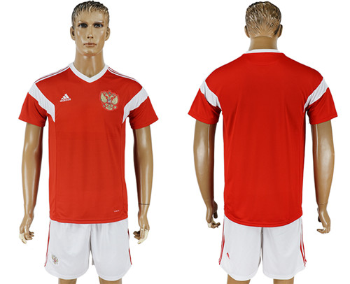 Russia Home 2018 FIFA World Cup Soccer Jersey