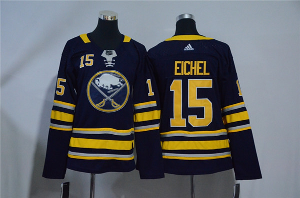 Sabres 15 Jack Eichel Navy Youth  Jersey