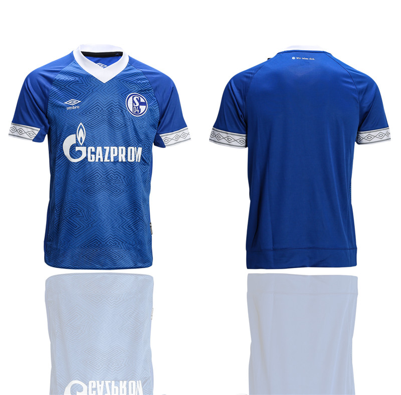 Schalke 04 Home Soccer Thailand Soccer Jersey
