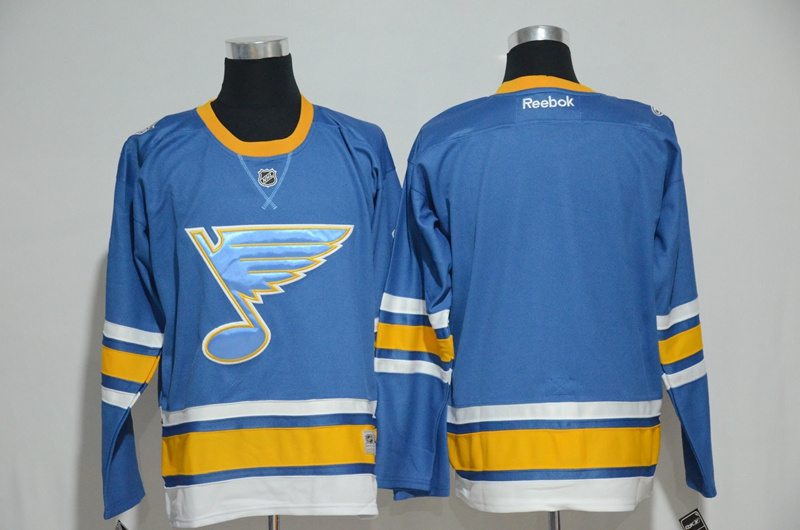 St Louis Blues Blank Authentic Blue 2017 Winter Classic NHL Jersey