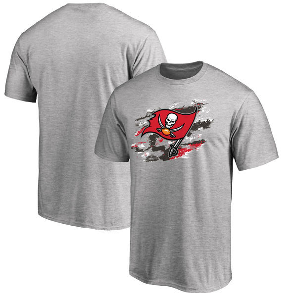 Tampa Bay Buccaneers NFL Pro Line True Color T Shirt Heathered Gray