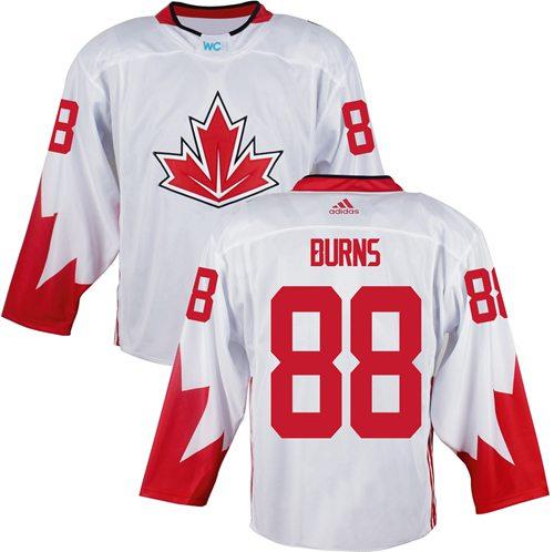 Team Canada 88 Brent Burns White 2016 World Cup Stitched NHL Jersey