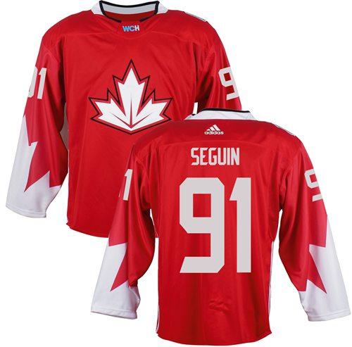 Team Canada 91 Tyler Seguin Red 2016 World Cup Stitched NHL Jersey