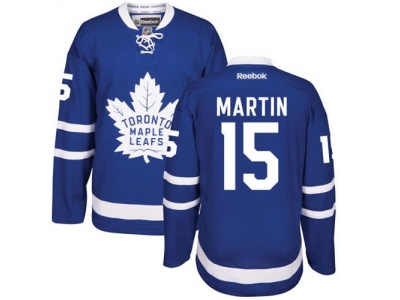 Toronto Maple Leafs 15 Matt Martin Blue New Stitched NHL Jersey