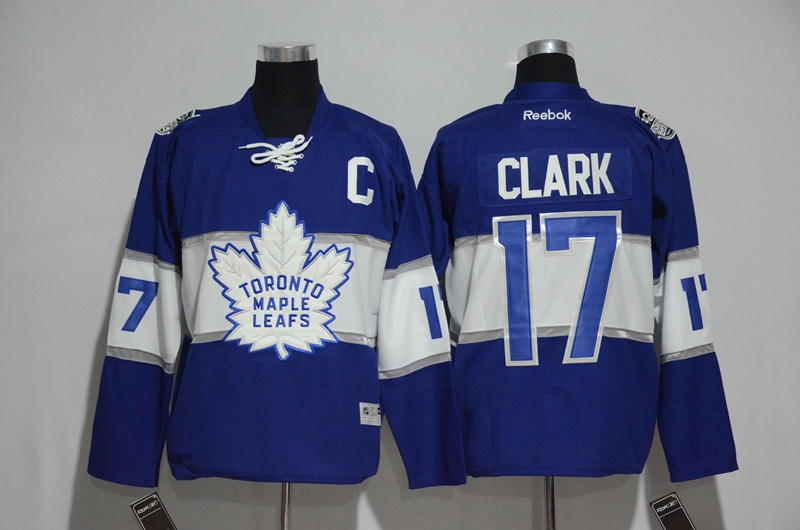 Toronto Maple Leafs 17 Wendel Clark Authentic Royal Blue 2017 Centennial Classic NHL Jersey