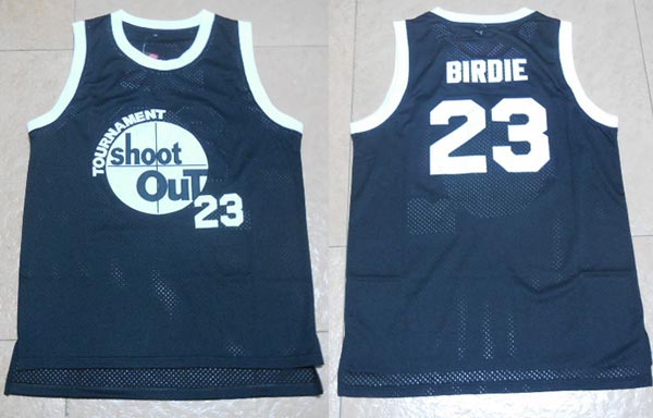Tournament Shoot Out 23 Motaw Black Stitched Basketball Jersey