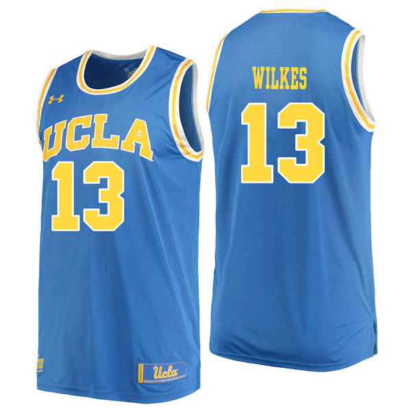 UCLA Bruins 13 Kris Wilkes Blue College Basketball Jersey