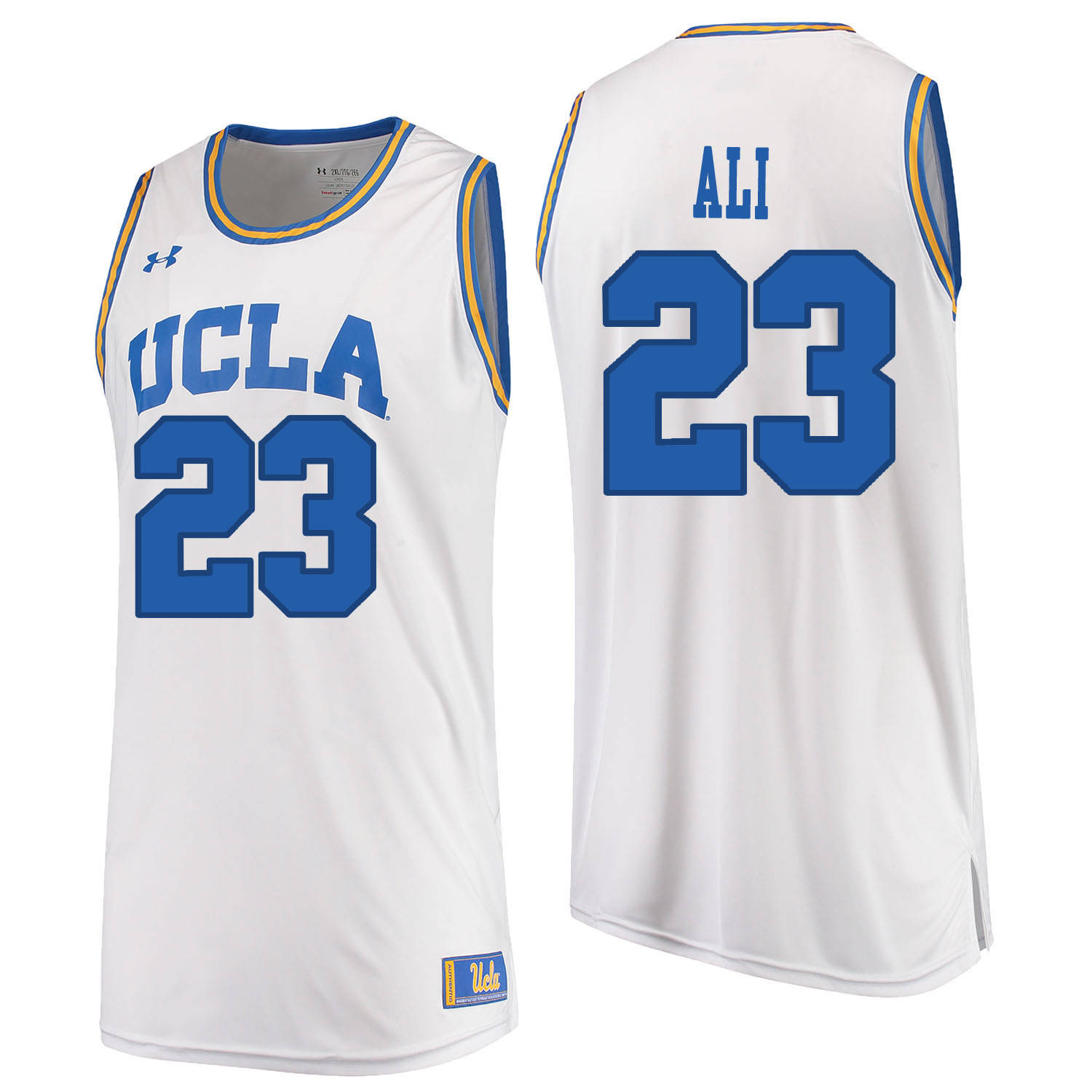 UCLA Bruins 23 Prince Ali White College Basketball Jersey