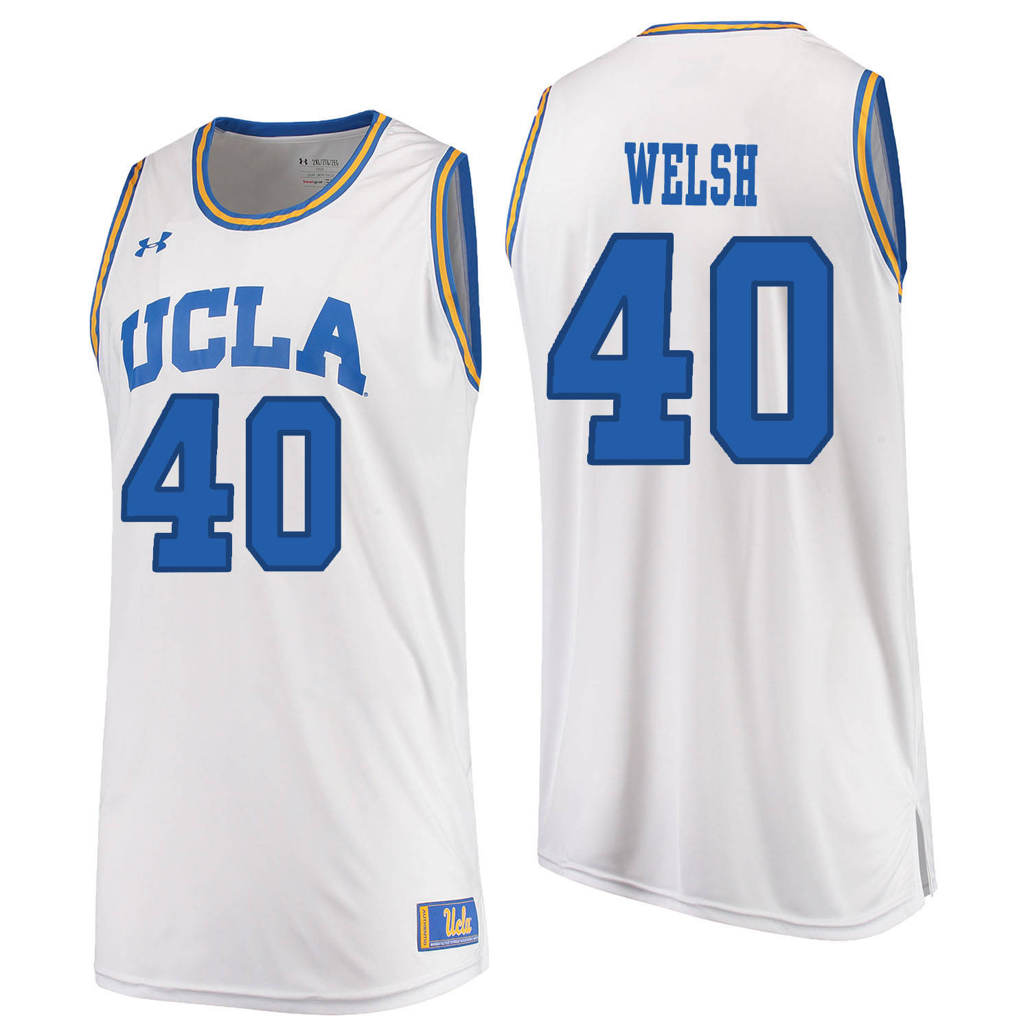 UCLA Bruins 40 Thomas Welsh White College Basketball Jersey