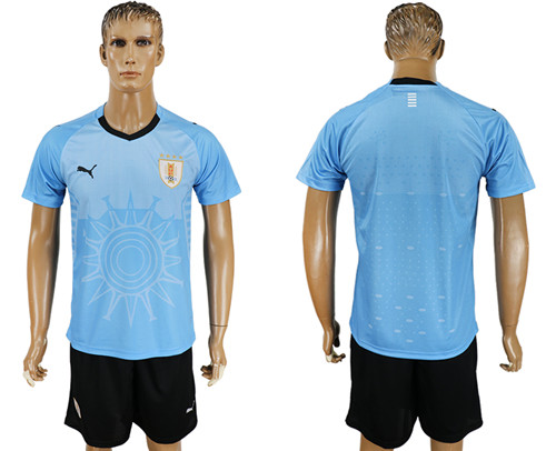 Uruguay Home 2018 FIFA World Cup Soccer Jersey