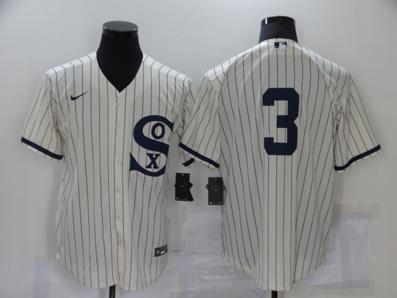 White Sox 3 Harold Baines Cream Nike 2021 Field Of Dreams Cool Base Jersey