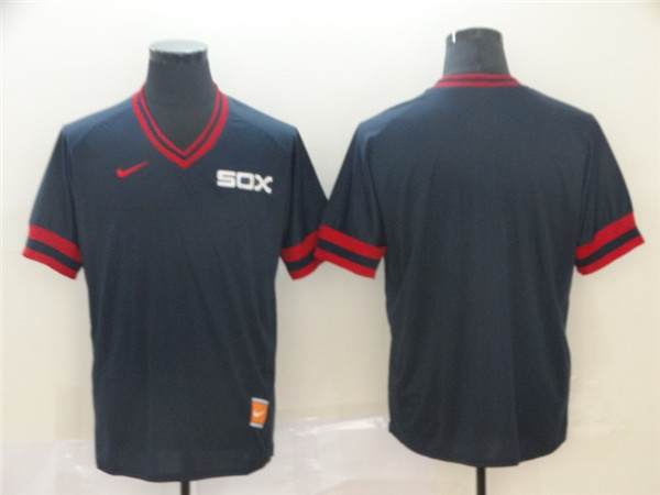 White Sox Blank Navy Throwback Jersey