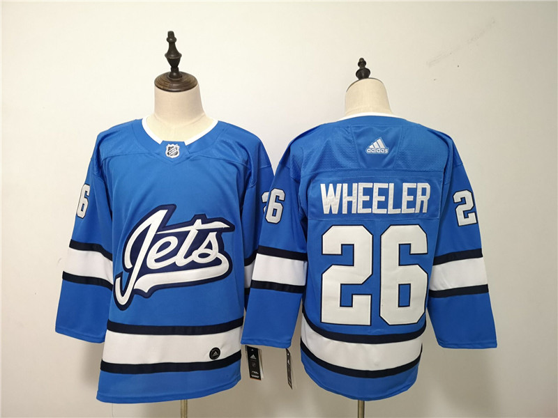 Winnipeg Jets 26 Blake Wheeler Blue Alternate  Jersey