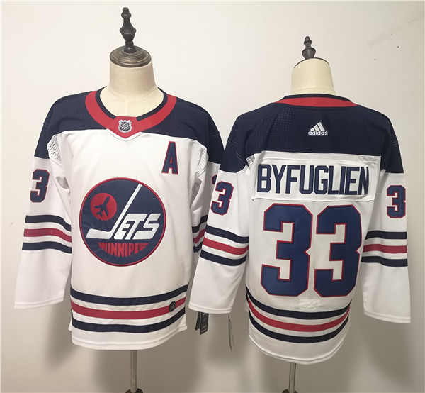 Winnipeg Jets 33 Dustin Byfuglien White Breakaway Heritage ...