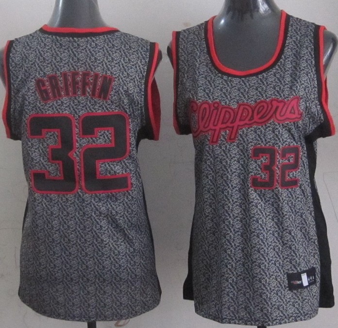 Women NBA Los Angeles Clippers 32 Blake Griffin Static Fashion Swingman Jersey